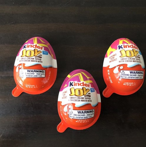 Kinder joy eggs lot 3 - eggs,,